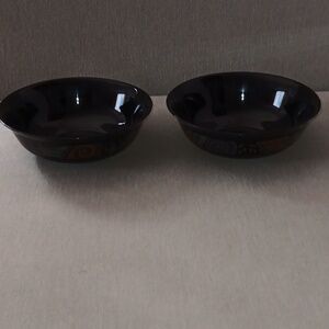 Vintage Arcoroc France Tampico bowls